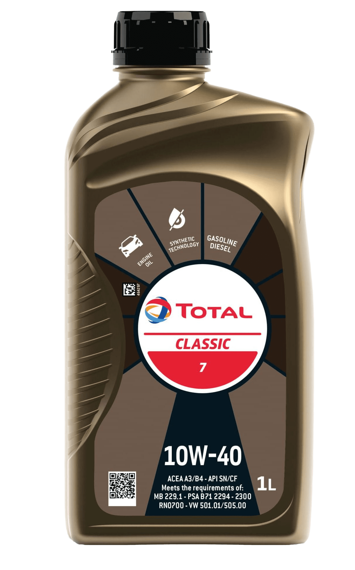 Моторное масло Total CLASSIC 7 10W40, 1л